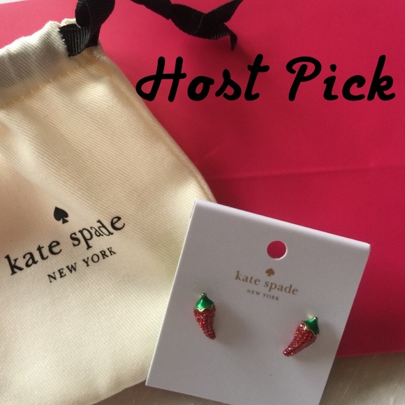 Kate Spade chili πΆ peppers earring πHost Pickπ